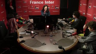 Finn Wolfhard, Lucas McLaughlin et Gaten Matarazzo sur France Inter.