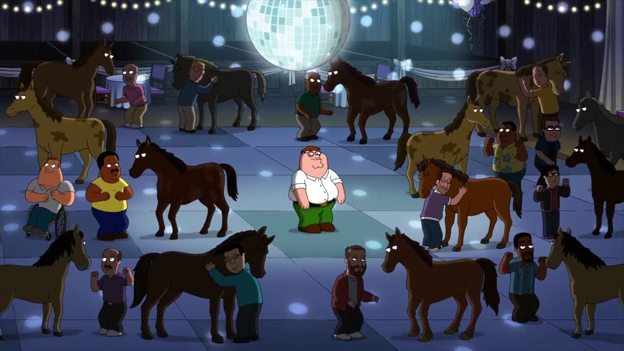 Family Guy - Real cowboys don't choose their horse