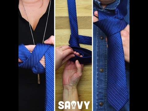 Blue coloured microfiber necktie for men