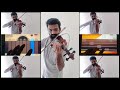 Vandhaai Ayya | Bahubali | Violin Cover | Manoj Kumar - Violinist