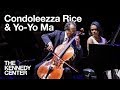 Yo-Yo Ma and Condoleezza Rice perform Schumann's "Fantasiestücke, Op, 73"