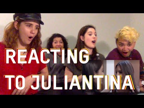Drunk lesbians reacting to JULIANTINA