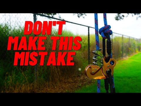 The Dangers of Climbing With The Zig Zag and Termination Knots.