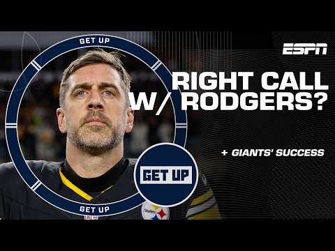 Should the Steelers bring back Aaron Rodgers? 'They need a REAL solution at QB!' - Graz | Get Up