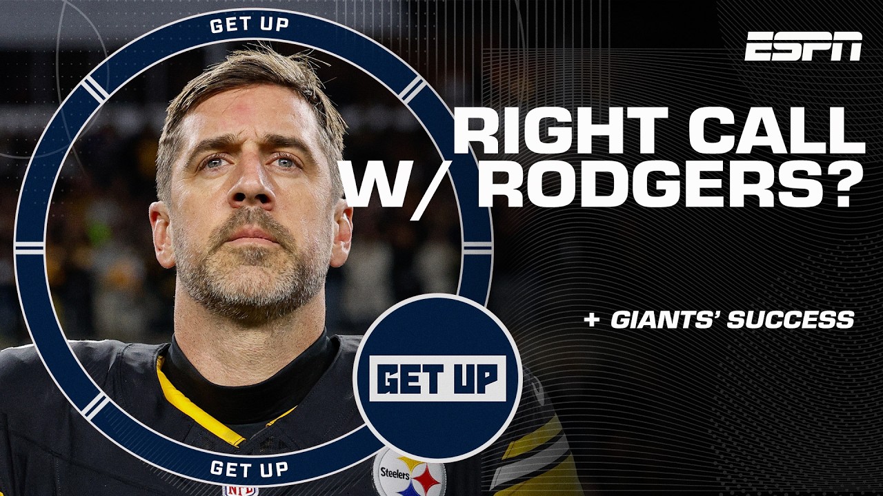 Should the Steelers bring back Aaron Rodgers? 'They need a REAL solution at QB!' - Graz | Get Up