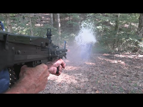 M60E3 vs Water Barrel