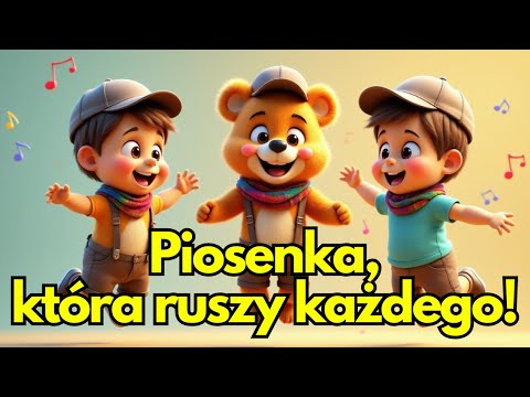 Krok i Skok – Piosenka ruchowa dla dzieci do tańczenia i zabawy