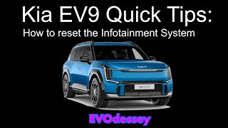 Kia EV9 Quick Tips - How to reset Infotainment System