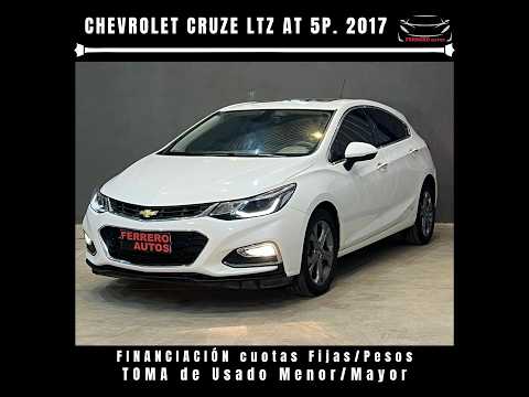 Se Vende: Chevrolet Cruze LTZ AT 5P 2017 - FERRERO Automotores Oncativo (Provincia de Córdoba)