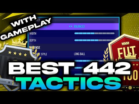 FIFA 21 *UNBEATABLE* 442 META CUSTOM TACTICS/INSTRUCTIONS (POST PATCH) FOR MORE FUT 21 WINS!