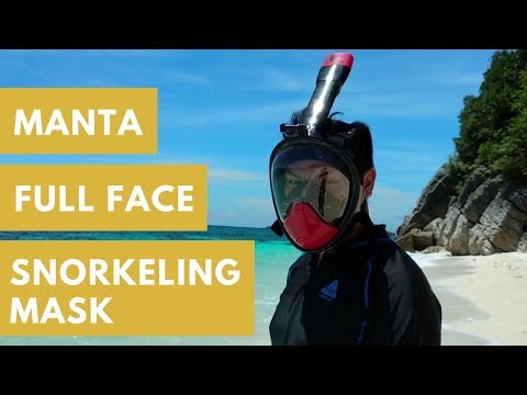 Manta Full Face Snorkeling Mask: Unboxing and Review Video