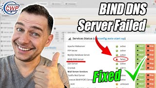 BIND DNS Server Failed - CentOS Web Panel (Fixed)