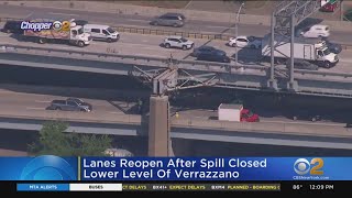 Debris falls onto Verrazzano Bridge