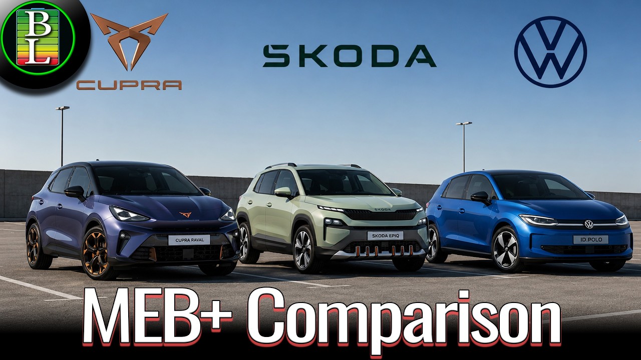 Cupra Raval vs VW ID.Polo vs Skoda Epiq – Which MEB+ EV Should You Buy?