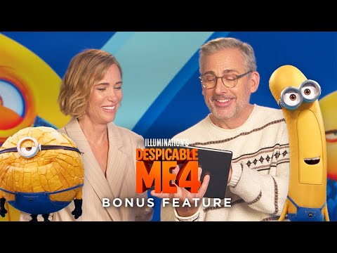 Steve Carell & Kristen Wiig Take On The Minions Translation Challenge