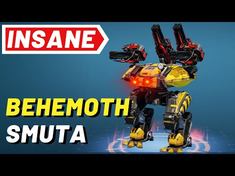 Behemoth with 4x Smuta is Overpowered - War Robots Test Server
