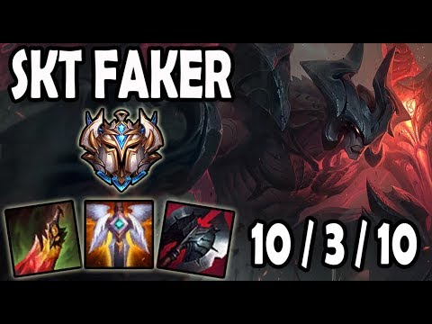 Faker Aatrox vs Ahri [ MID ] Lol Challenger Korea