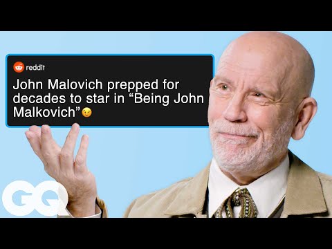 John Malkovich Replies To Fans Online | Actually Me