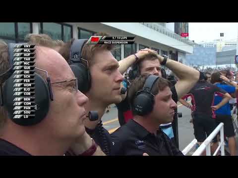 2018 WTCR @ Macau - Big Pile Up/Red Flag