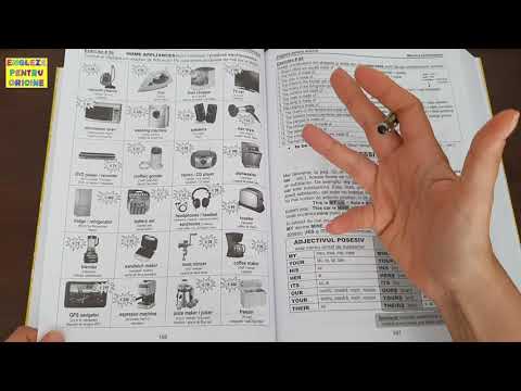 Lecţia # 094 – Home Appliances (electrocasnice) + Materiale din care sunt făcute diverse obiecte
