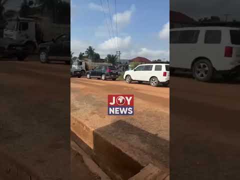 Haatso Flooding: Poor drainage leaves motorists and residents struggling on Cosway Street