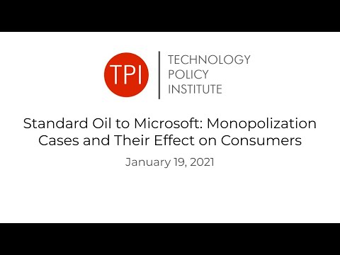 Standard Oil to Microsoft: Monopolization Cases and Their Effect on Consumers