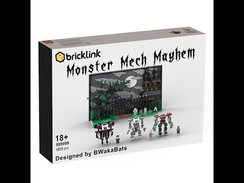 Custom LEGO Bricklink set: Monster Mech Mayhem