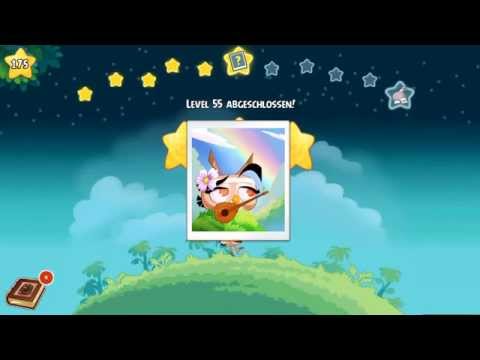 Angry Birds Stella - Level 55 - 3 Stars Walkthrough