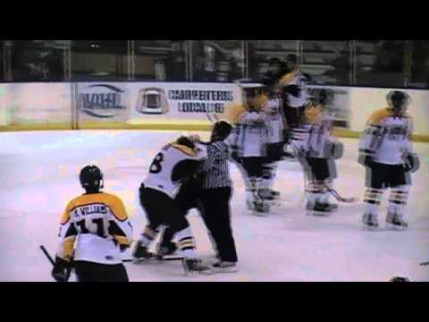 Jr Blues Kyle Cook vs Topeka's Andrew White 2/18/11