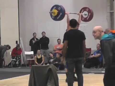 2015 Atlantic States Open - Men Clean and Jerk 85 kg