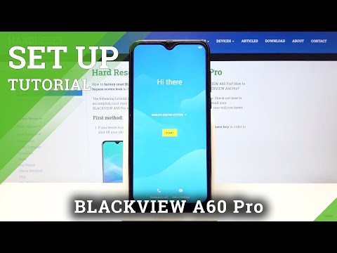 How to Initial SetUp BLACKVIEW A60 Pro – Configuration Process