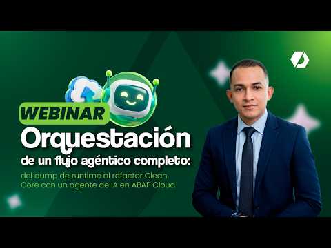 Orquestación de un flujo agéntico completo: del dump de runtime al refactor Clean Core con un agente de IA en ABAP Cloud