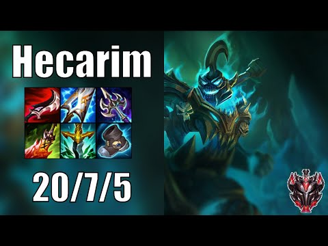 Hecarim vs Talon JUNGLE - Patch 12.21 euw1 GRANDMASTER