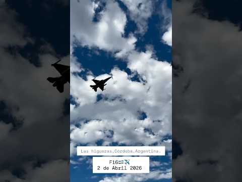 🇦🇷2 de abril 2026 en Córdoba! Así como en el 82 la fuerza aérea alza vuelo supersónico 🚀🚀🔥🔥