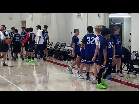 Sunday 06.25.23 HoopForChange Elite 14U 46 LA Storm 49 First Half Down 18-21 .