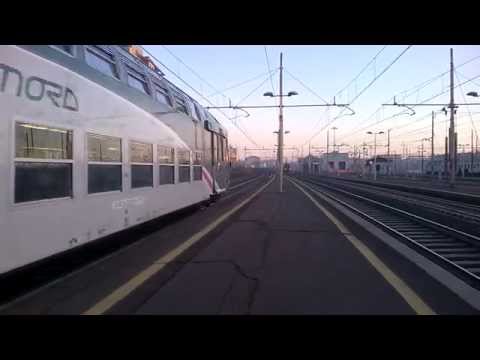 E464 235+6 2 piani, E464 413+6 piano ribassato - Milano Greco - 10/02/2015