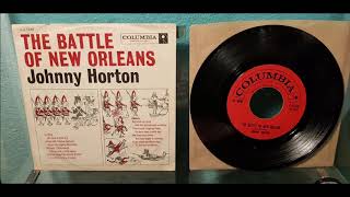 Johnny Horton - The Battle Of New Orleans - 1959 Country - Columbia 4-41339