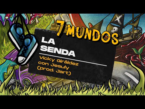 VICKY GIRÁLDEZ & JESULY (Prod. JART) - LA SENDA - (Lyric Video Oficial)