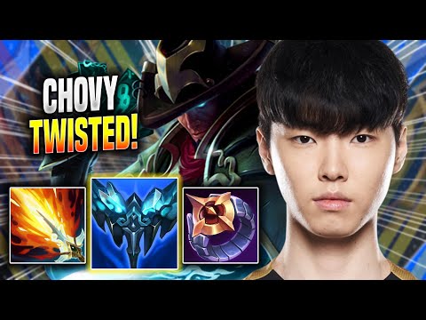 CHOVY CHILLING WITH TWISTED FATE! - GEN Chovy Plays Twisted Fate MID vs Ahri! | Season 2022