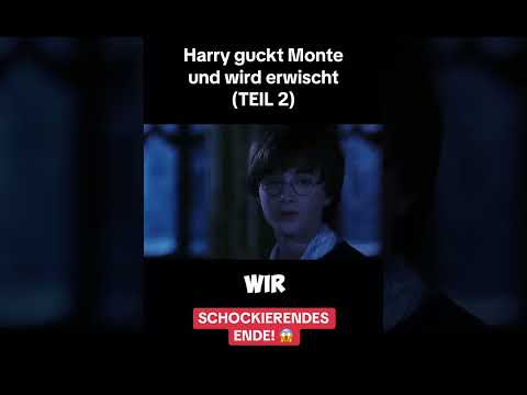 Harry guckt Monte und wird erwischt  🤣 #harrypotter #dumbledore #parodie #funny #fyp #tiktok #short