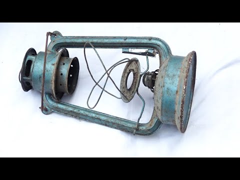 Rusty Oil Lamp Restoration ( Lantern Restoration )