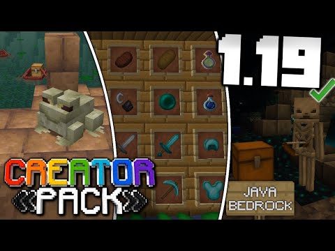 Creator Pack 1.19/1.19.4 Texture Pack Download & Install Tutorial