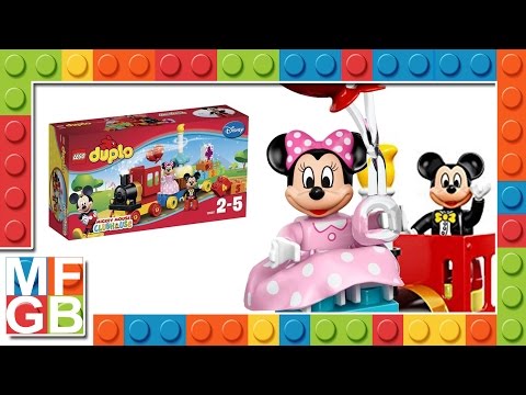 Vidéo LEGO Duplo 10597 : La parade d'anniversaire de Mickey et Minnie