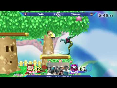 SOS39 Losers Top 8 - Waldo (Samus) vs V3|Ausmo (Villager)