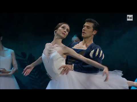 Svetlana Zakharova & Roberto Bolle in Giselle's act II pas de deux – Italian TV show "Danza con me"