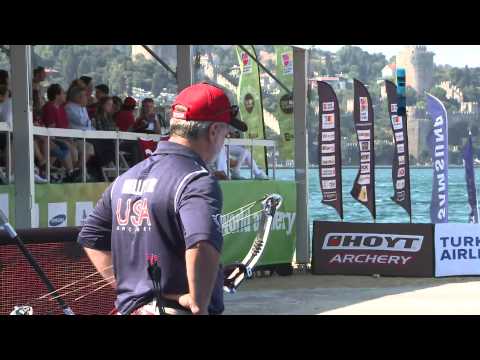 Rodger Willett Jr v Jorge Jimenez – compound men's semifinal | Istanbul 2011 Archery World Cup Final