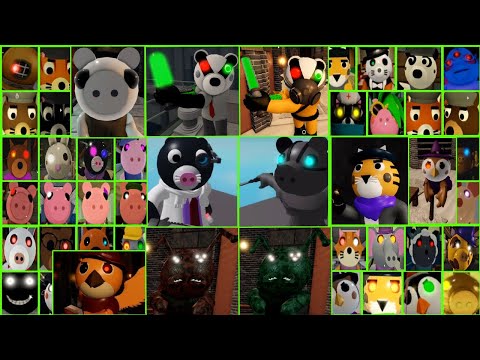 ROBLOX PIGGY 2 CHAPTER 11 ALL JUMPSCARES ROBBY (FRIENDLY AND MIMI SCIENTIST