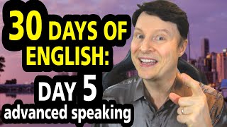 Learn English for 30 days | Lesson 5  | many ways to use "get" phrasal verbs and vocabulary