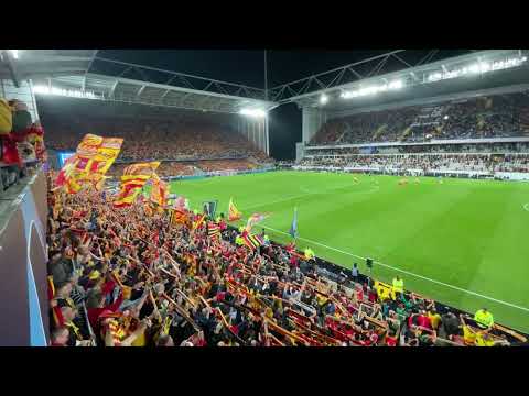 Les Corons, chanté par le stade Bollaert-Delelis (RCL-ARS 03/10/2023)