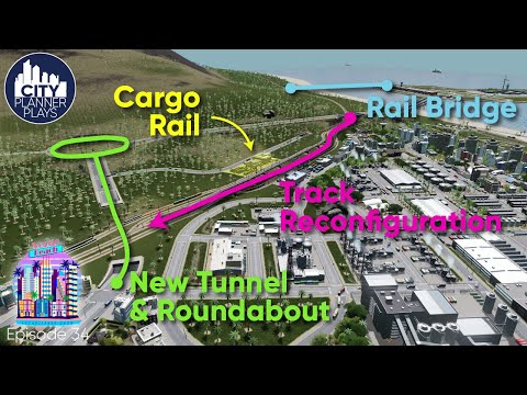 Preventing a Death Wave & Fixing A Cargo Traffic Jam: Verde Beach - Vanilla Cities Skylines (Ep. 34)